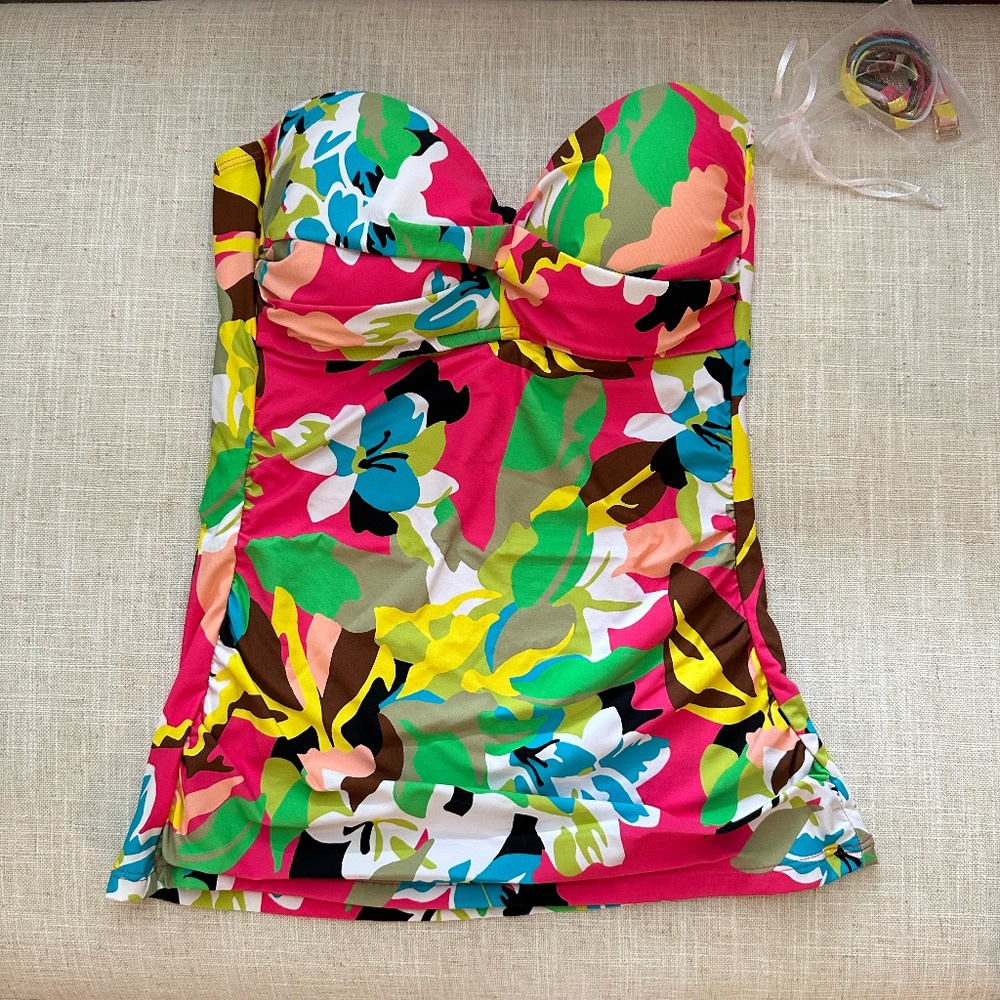 Anne Cole Women's Printed Swim Top